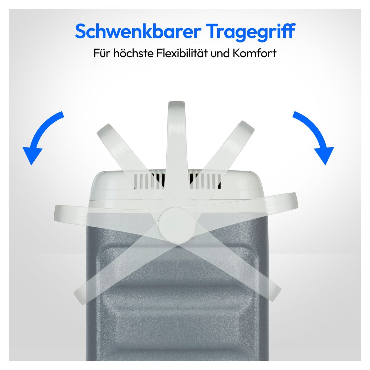 MD10735 25 l Kühlbox  (Silber) 