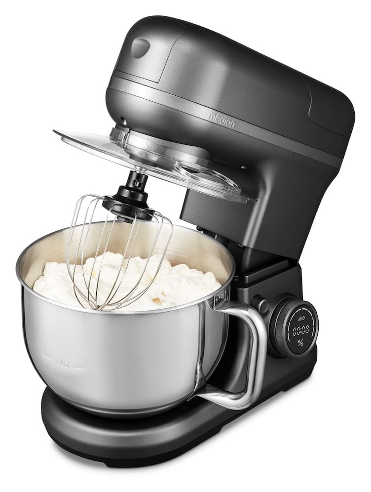 MD18440 1200 W Küchenmaschine 5 l  (Grau) 