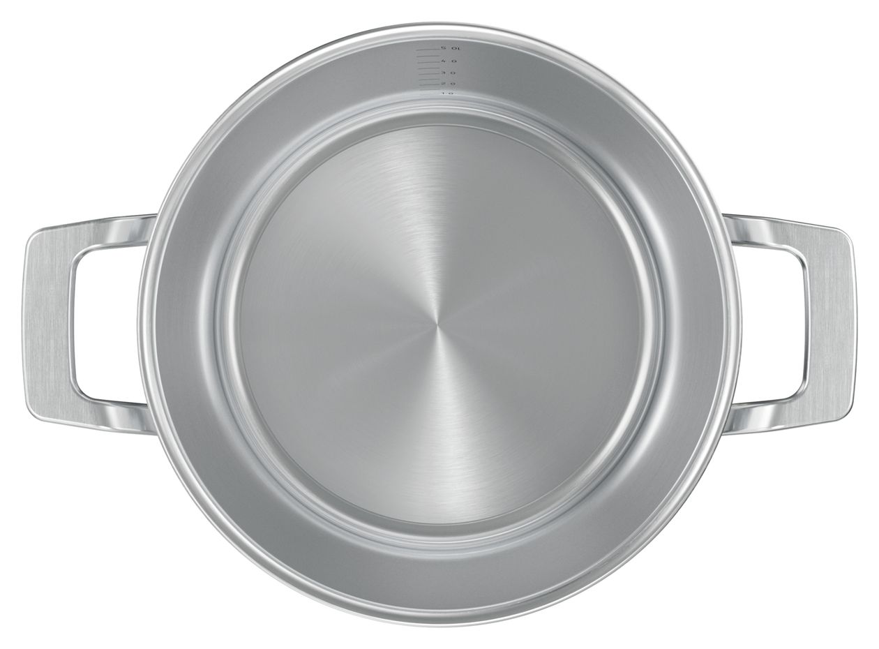 12625750 KMKT 2460-3 Kochtopf (24 cm/6 l) Edelstahl 