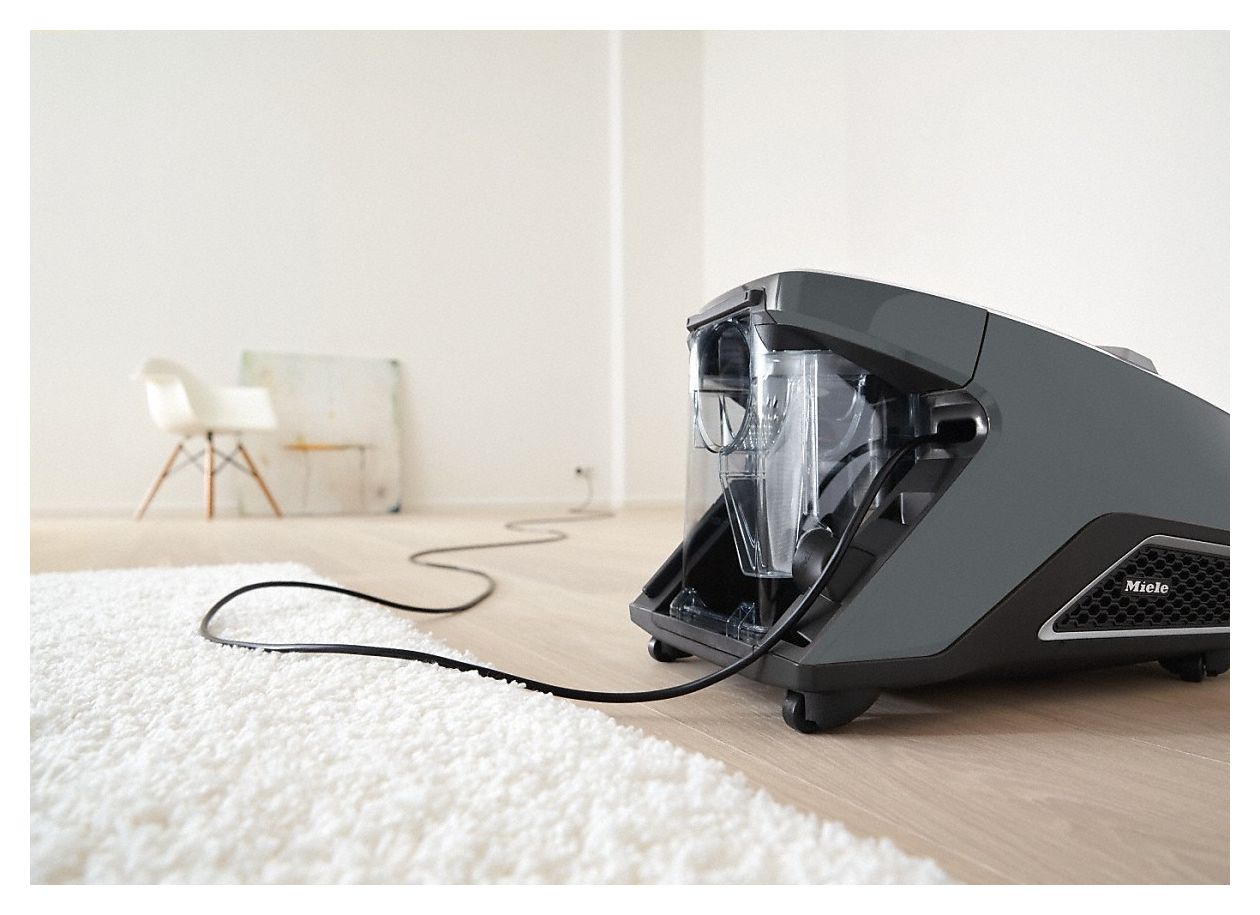 Blizzard CX1 Parquet XL Bodenstaubsauger Beutellos 890 W HEPA  (Graphit, Grau) 