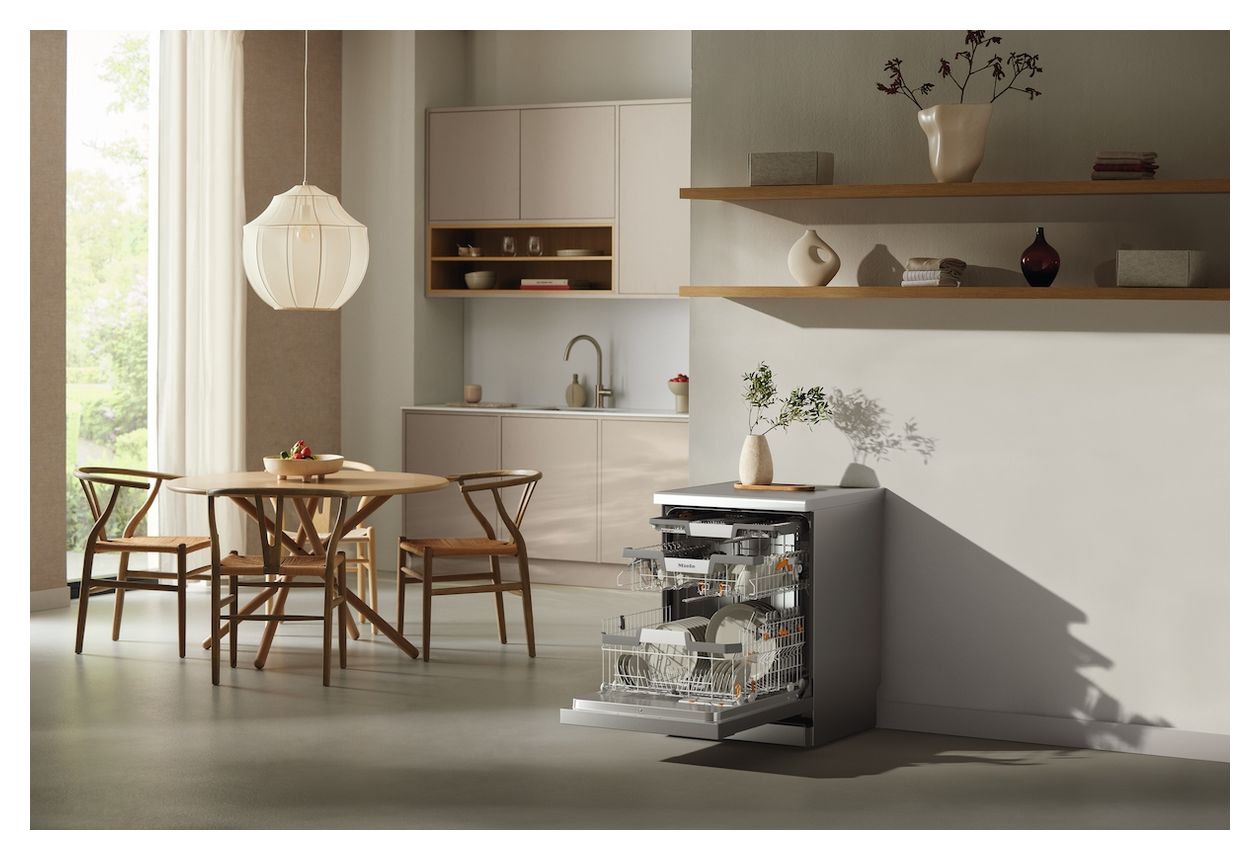 G7210SC Front 60 cm Geschirrspüler freistehend Leise 14 Maßgedecke Wärmetauscher & Auto Open 