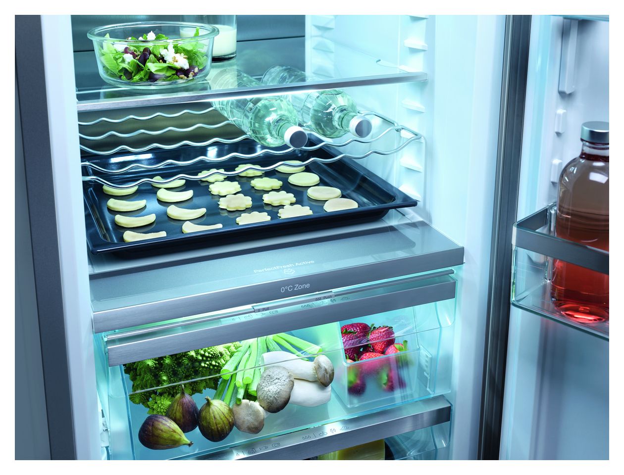 KFN4898A-20D 259 l / 103 l Kühl-Gefrierkombi freistehend NoFrost 92,35 kWh Jahr  (Schwarz) 