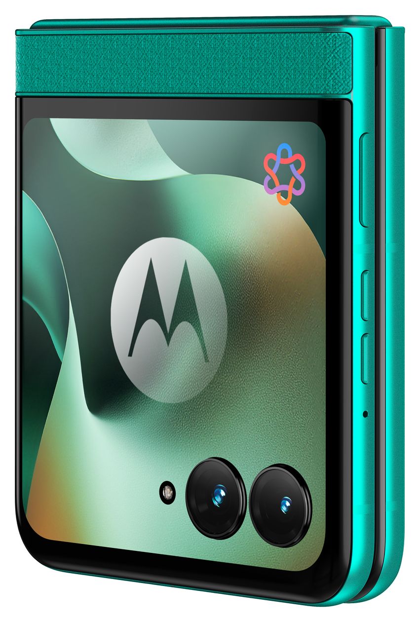 Razr 70 256 GB 5G Smartphone 17,5 cm (6.9 Zoll) Android 50 MP Dual Kamera Dual Sim WiFi 6E (PANTONE Sporting Green) 
