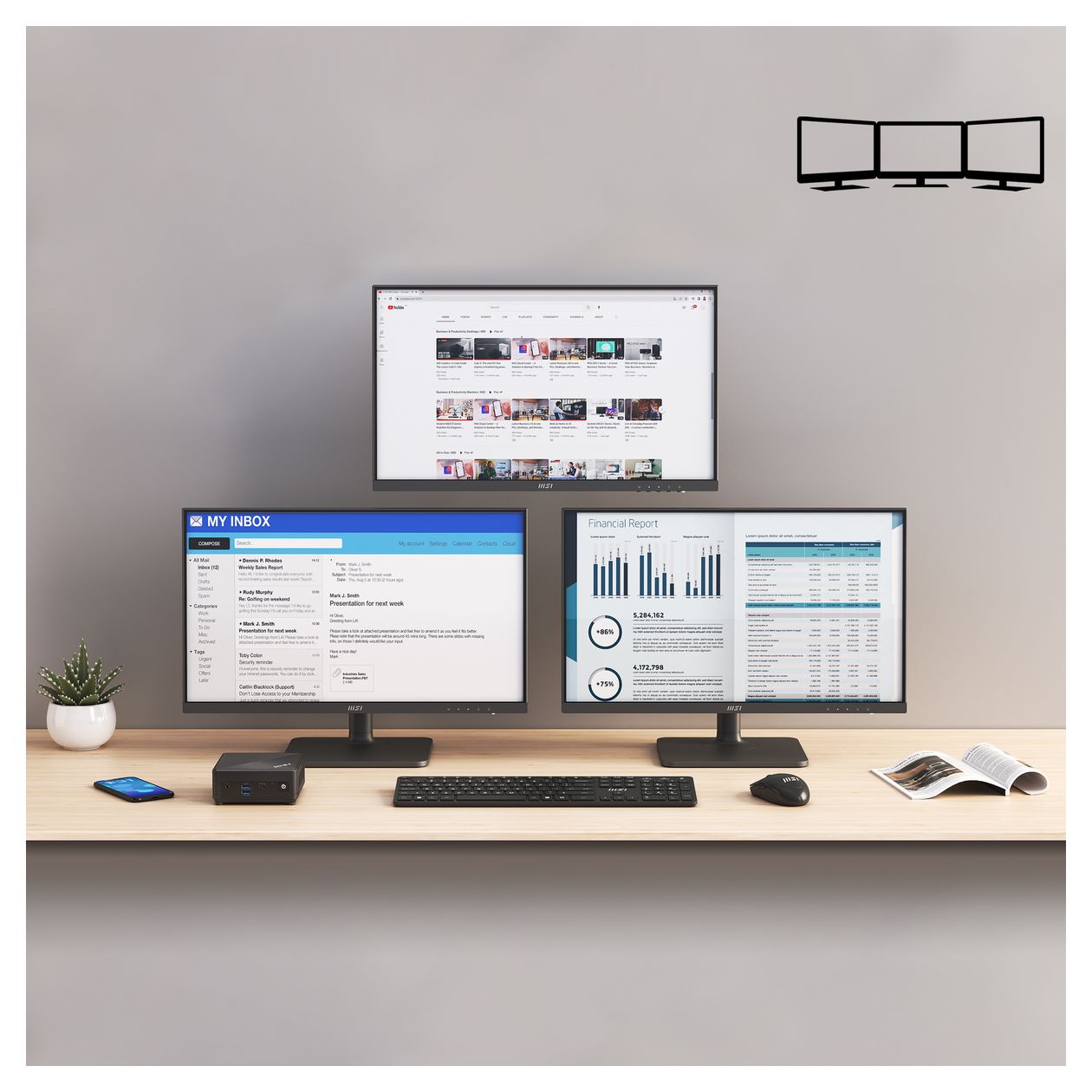 Cubi N ADL-007DE Mini-PC Intel® N 4 GB Ram 128 GB SSD Windows 11 Pro intern 