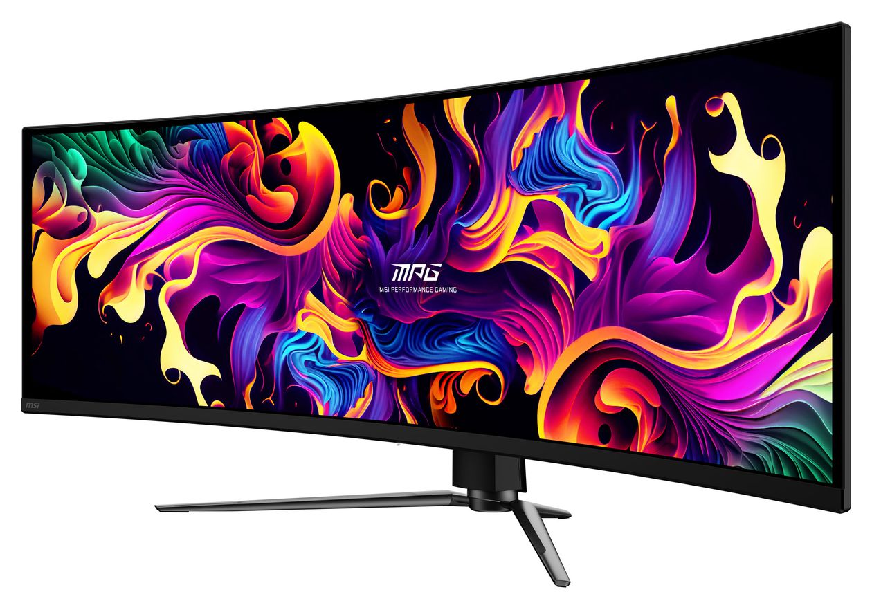 MPG 491CQPXDE QD-OLED Quad HD Monitor 124,5 cm (49 Zoll) 32:9 0,03 ms 250 cd/m²  (Schwarz) 
