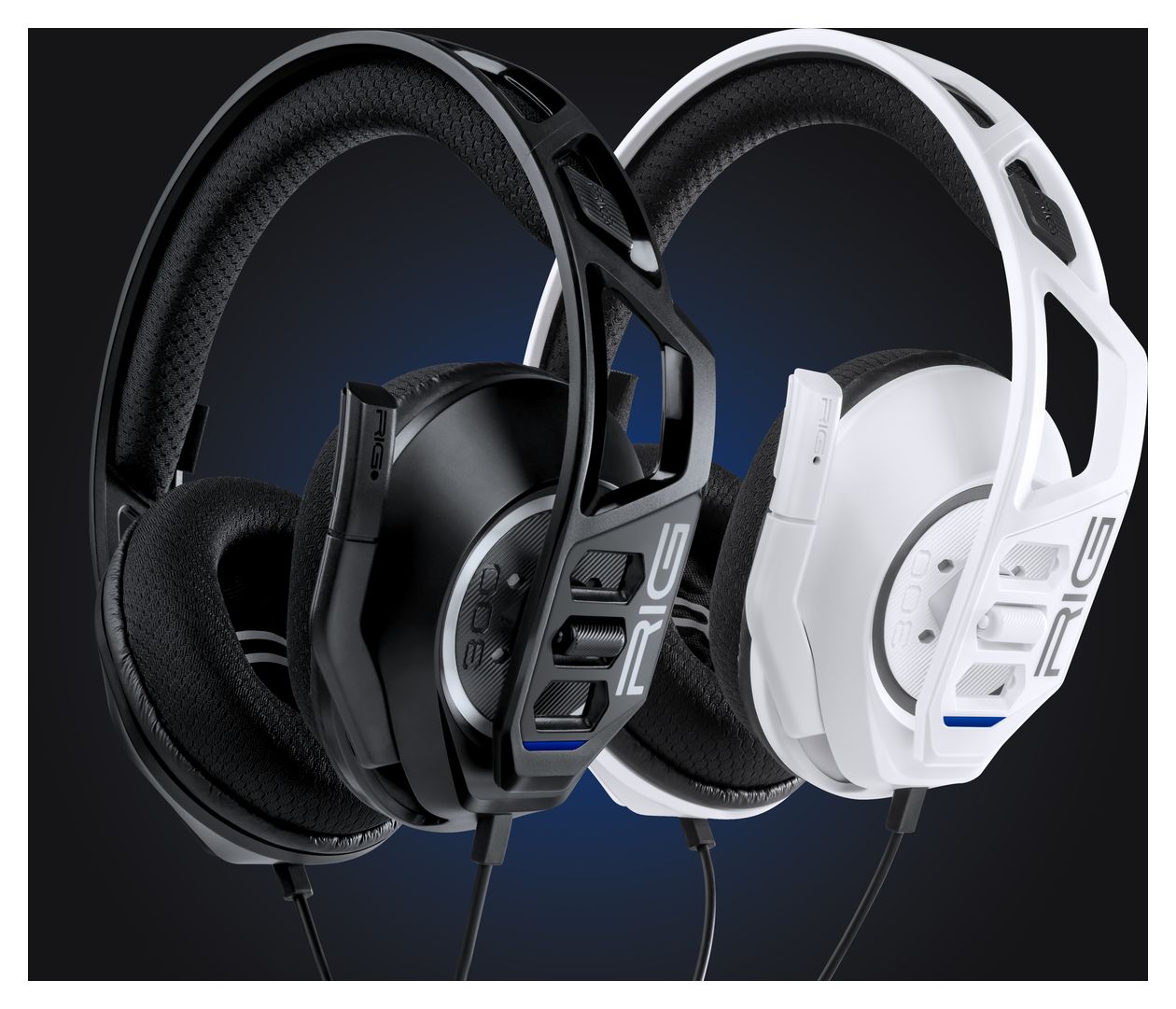 RIG300 Pro HS Over Ear Kopfhörer Kabelgebunden  (Schwarz) 