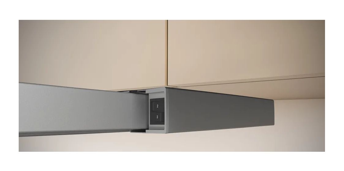 D46BR22X2 Abluft/Umluft Dunstabzugshaube/Esse Einbau 60 cm (Edelstahl) 