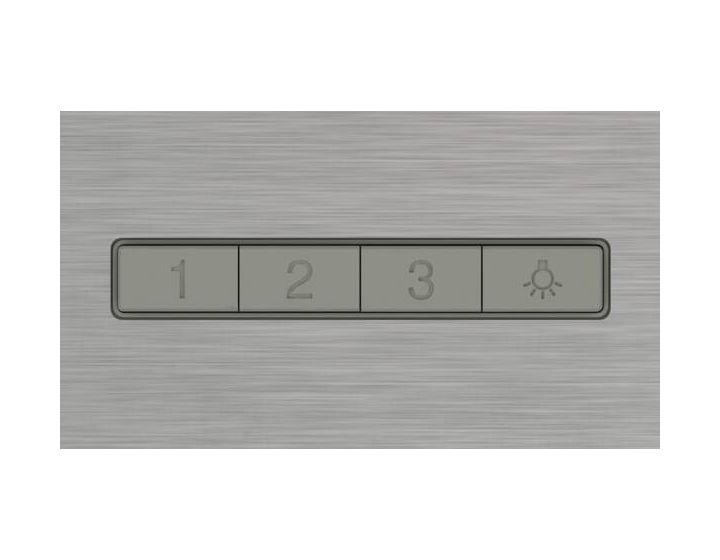 D65BCC2L0 Abluft/Umluft Dunstabzugshaube/Esse Wand 60 cm (Edelstahl) 