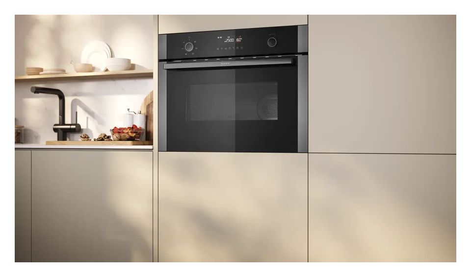 N50 C1AMG84G1 Einbaubackofen kompakt AutoClean Mikrowelle 