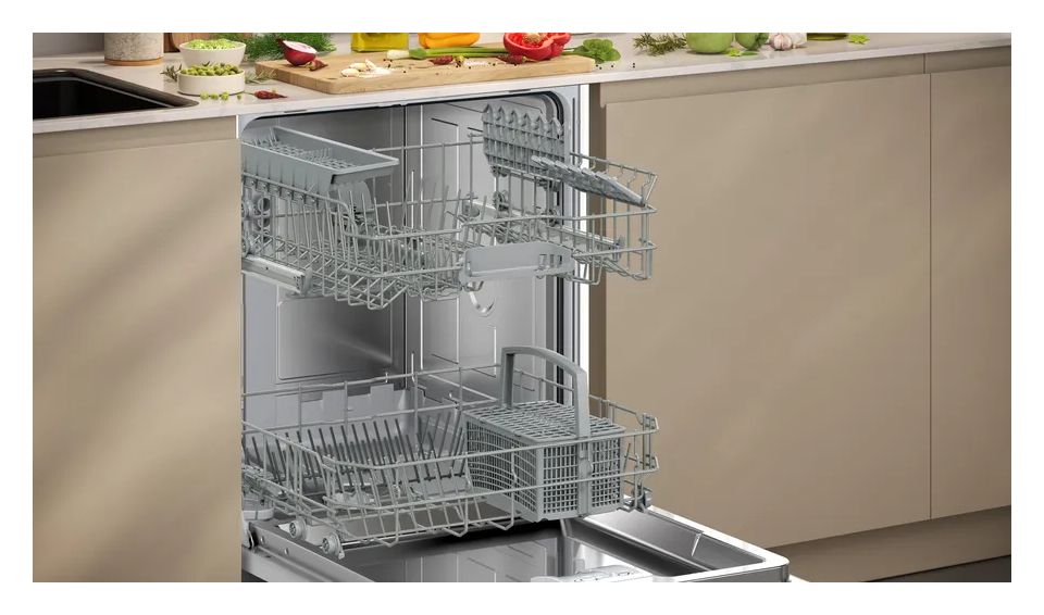 N50 S275HTX06E 60 cm Geschirrspüler vollintegriert (ohne Front) Leise 13 Maßgedecke aquaStop Funktion 