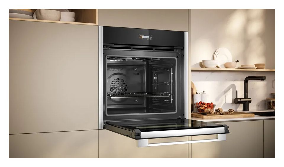 N70 B24CR71N0 Einbaubackofen groß Dampfgaren AutoClean 
