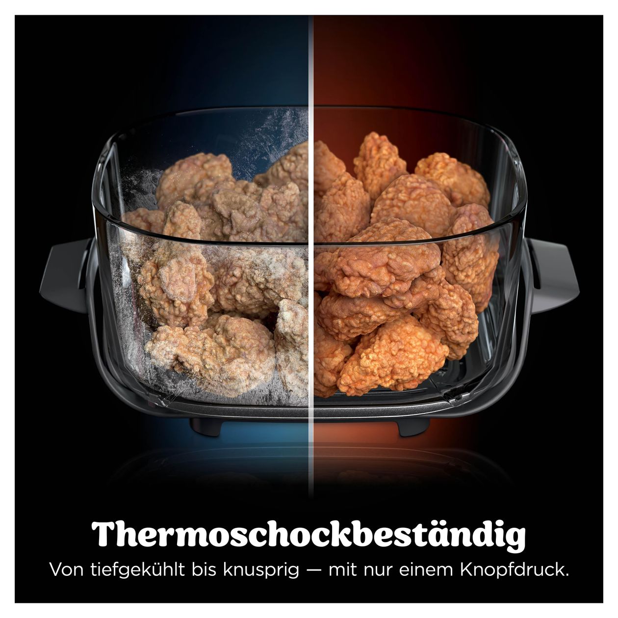 AS090EUGN Crispi Pro 5-in-1 Heißluftfritteuse 