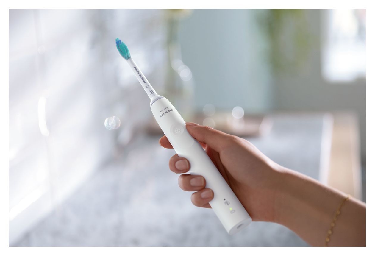 HX3673/13 Sonicare 3100 Series Schall-Zahnbürste für Erwachsene 336 h  (Weiß) 