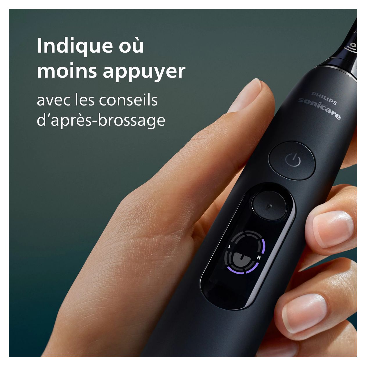 HX8311/12 Sonicare DiamondClean 8000 Schall-Zahnbürste für Erwachsene 336 h  (Schwarz) 