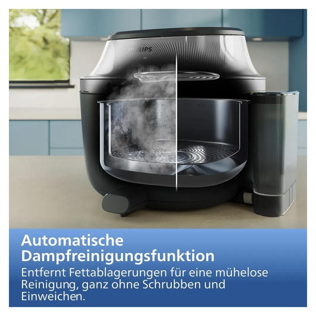 Series 5000 NA541/00 Dampf Heißluftfritteuse 7,2 l 2000 W  (Silber) 