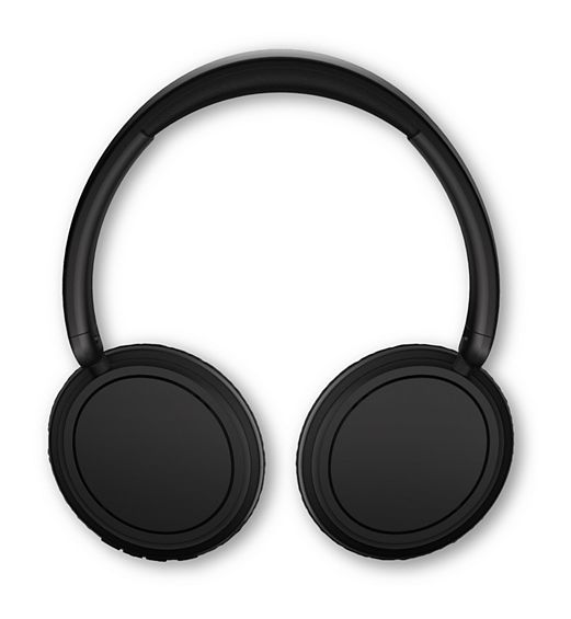 TAH4209WT/00 Ohraufliegender Bluetooth Kopfhörer kabellos 65 h Laufzeit  (Schwarz) 