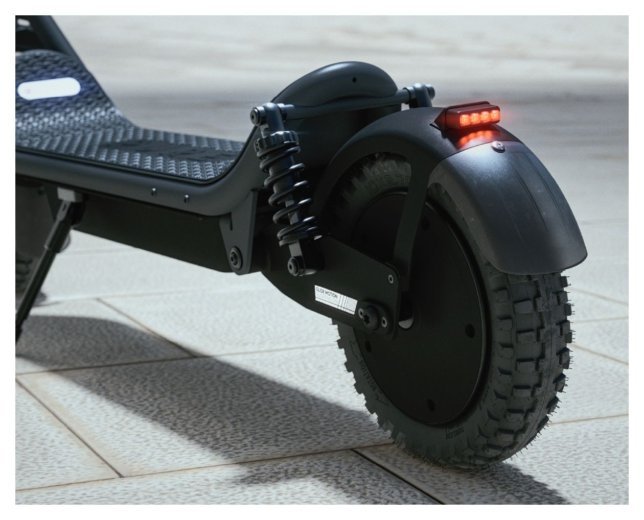 Air6 Ultra Suspension 1200 W E-Scooter 13,3 Ah 90 km Reichweite 23,5 kg  (Grau) 