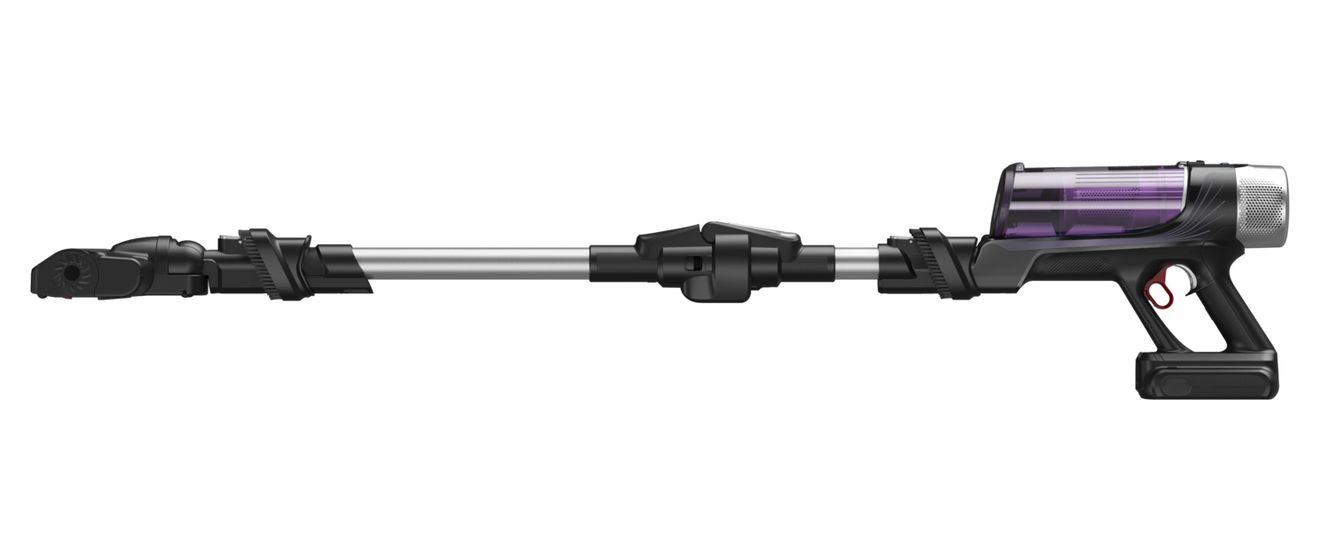 RH2037 X-Force Flex 9.60 Handstaubsauger Beutellos bis 45 min Laufzeit 18 V  (Schwarz, Violett) 