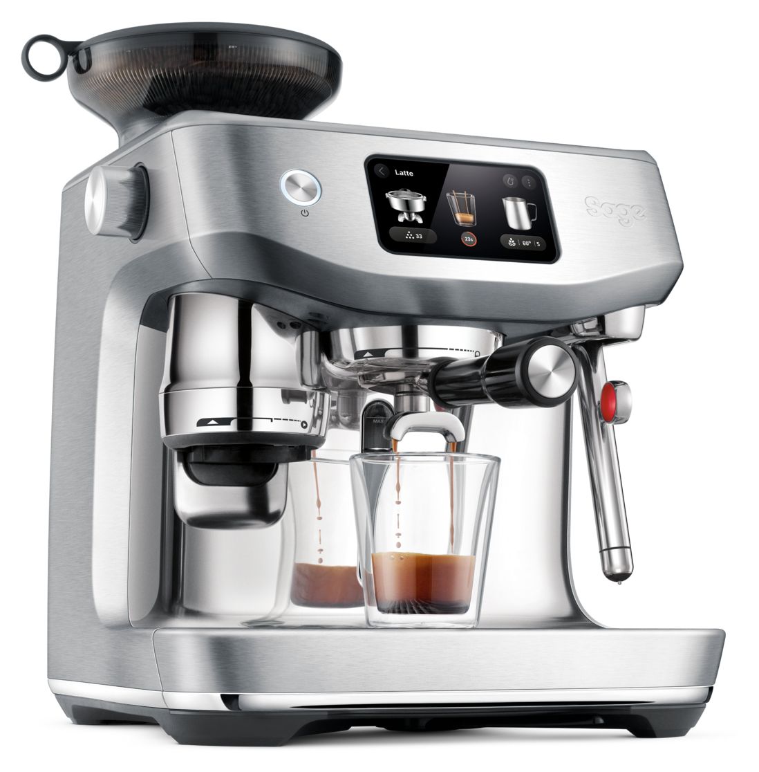 the Oracle Jet Siebträger Kaffeemaschine 1600 W  (Edelstahl) 