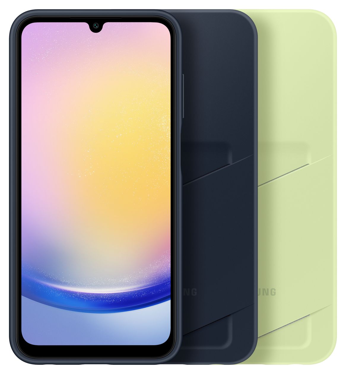 Card Slot Cover für Samsung Galaxy A25 5G  (Schwarz, Blau) 