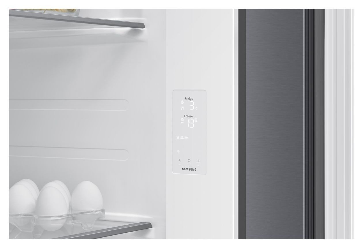 RS70F67KCT Side-by-Side Kühl-/ Gefrierkombination 409 l / 225 l 226 kWh NoFrost 1780 mm x 912 mm  (Edelstahl) 