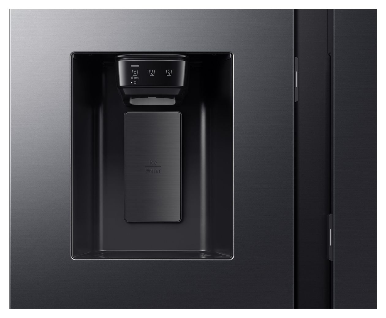 RS80F66KBF Side-by-Side Kühl-/ Gefrierkombination 409 l / 225 l 180 kWh 1780 mm x 912 mm  (Schwarz) 