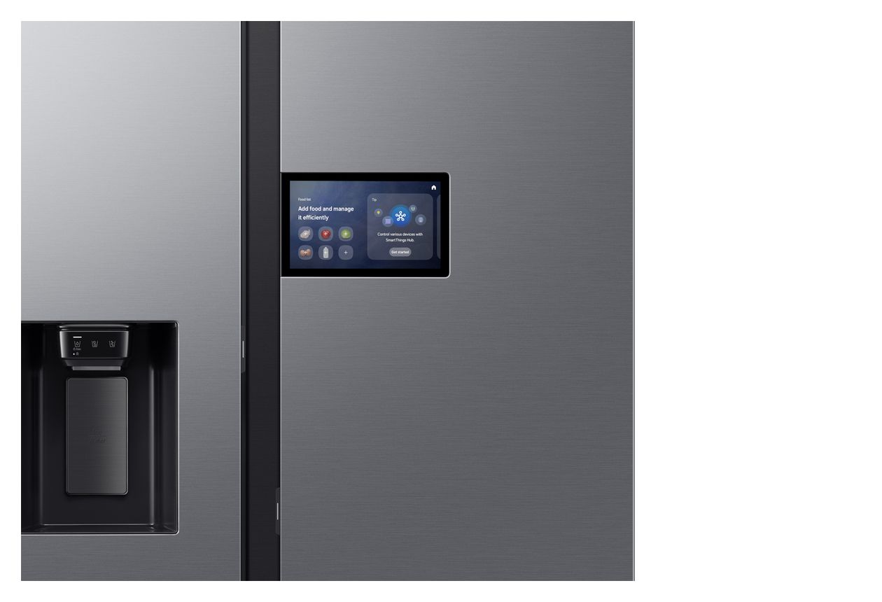 RS90F65EDT Side-by-Side Kühl-/ Gefrierkombination 420 l / 220 l 349 kWh 1784 mm x 912 mm  (Edelstahl) 