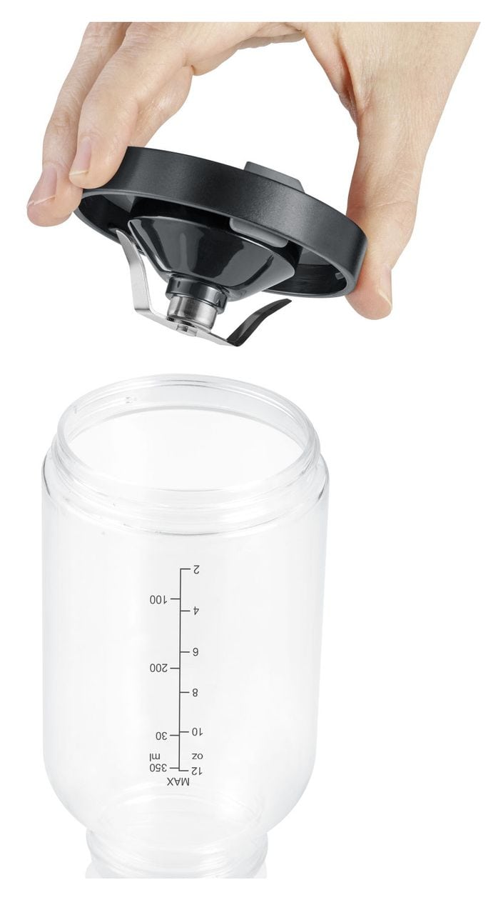 SM3744 0,35 l Standmixer (Schwarz, Transparent) 