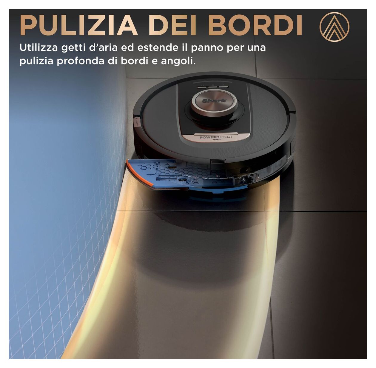 RV2800ZEEU PowerDetect NeverTouch Pro Saugroboter nass/trocken 110 min Akku  (Schwarz, Steinfarbe) 