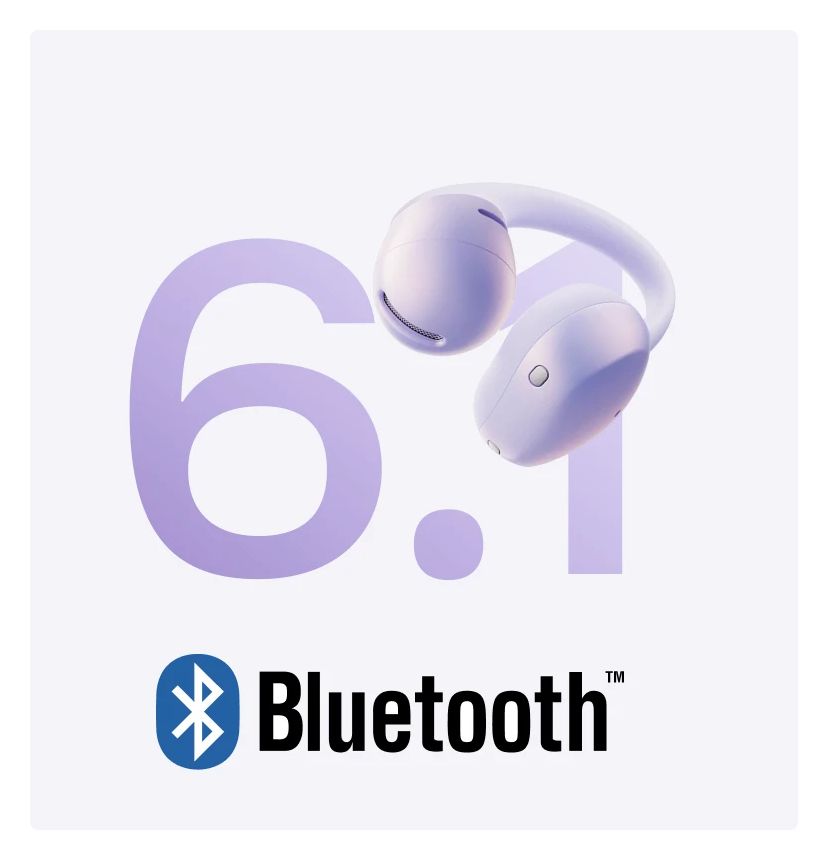 OpenDots Air In-Ear Bluetooth Kopfhörer kabellos 9 h Laufzeit IP55  (Violett) 