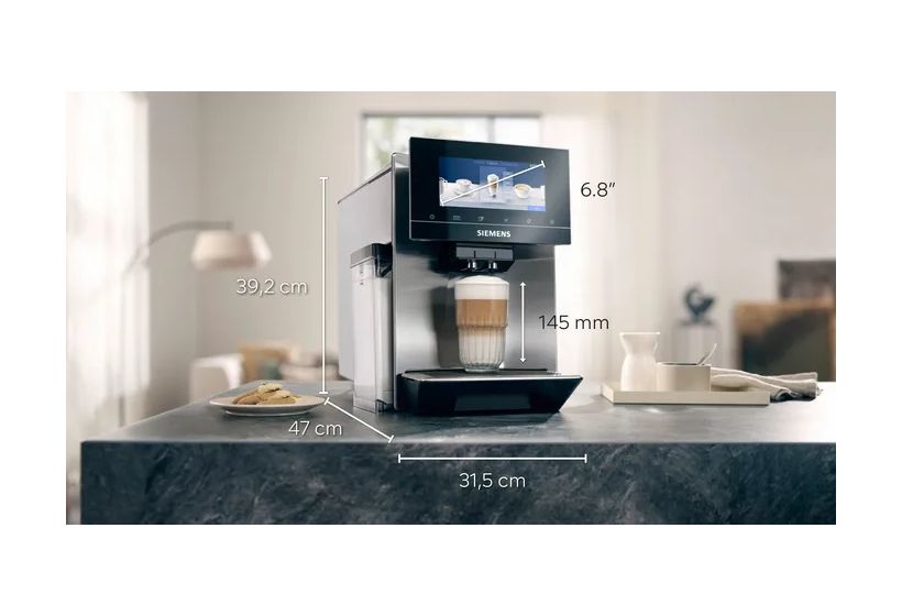 EQ900 TQ903D03 Kaffeevollautomat 19 bar 2,3 l 375 g AutoClean  (Edelstahl) 