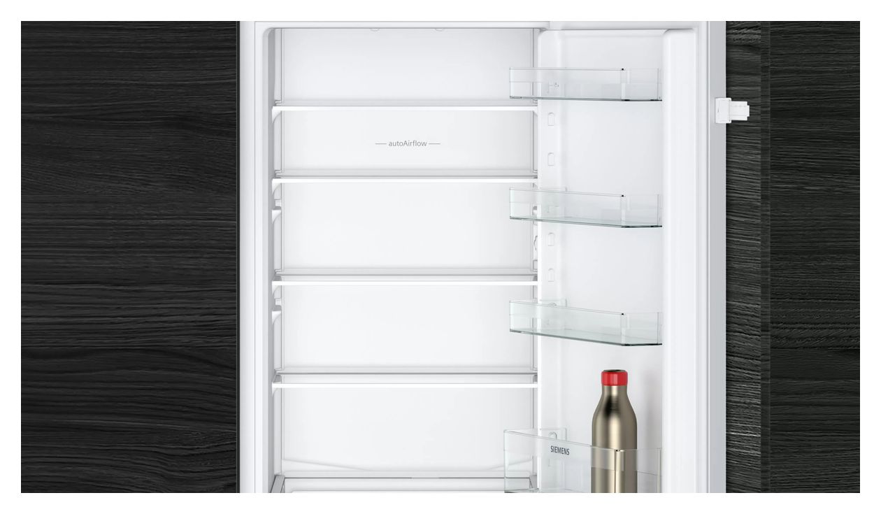 iQ100 KI87VNSE0 Schlepptür 200 l / 70 l Einbau Kühl-/Gefrierkombination 216 kWh NoFrost 