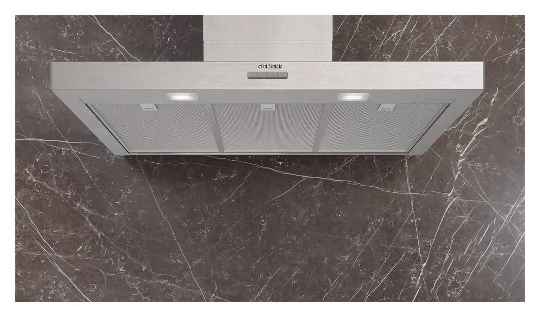 iQ100 LC95BCC30 Abluft/Umluft Dunstabzugshaube/Esse Wand 90 cm (Edelstahl) 