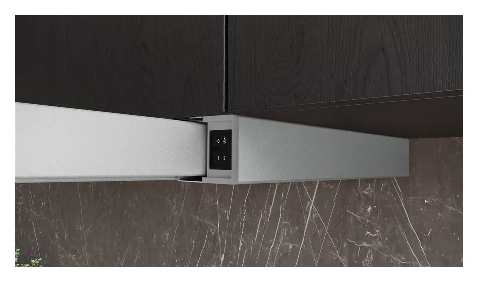 iQ100 LI63LB526 Abluft/Umluft Dunstabzugshaube/Esse Einbau 60 cm (Silber) 