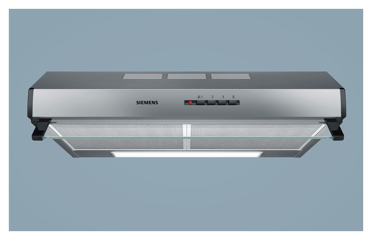 iQ100 LU63LCC50 Abluft/Umluft Dunstabzugshaube/Esse Unterbau 60 cm (Edelstahl) 