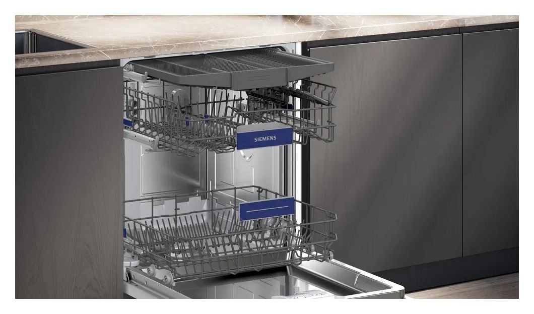 iQ100 SN616X00KF 60 cm Geschirrspüler vollintegriert (ohne Front) leise 13 Maßgedecke aquaStop Funktion 
