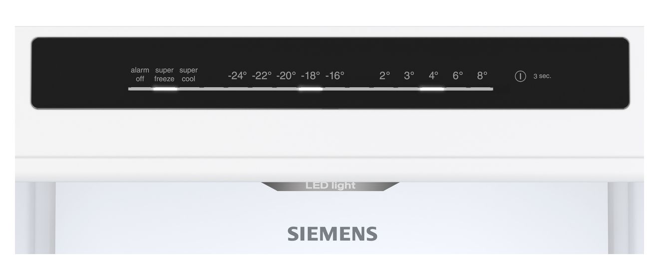 iQ300 KG36N2WCF 218 l / 103 l Kühl-Gefrierkombi freistehend 159 kWh Jahr  (Weiß) 