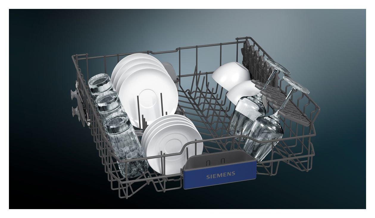 iQ300 SN23EW03ME 60 cm Geschirrspüler freistehend Sehr leise 14 Maßgedecke aquaStop Funktion Wärmetauscher 