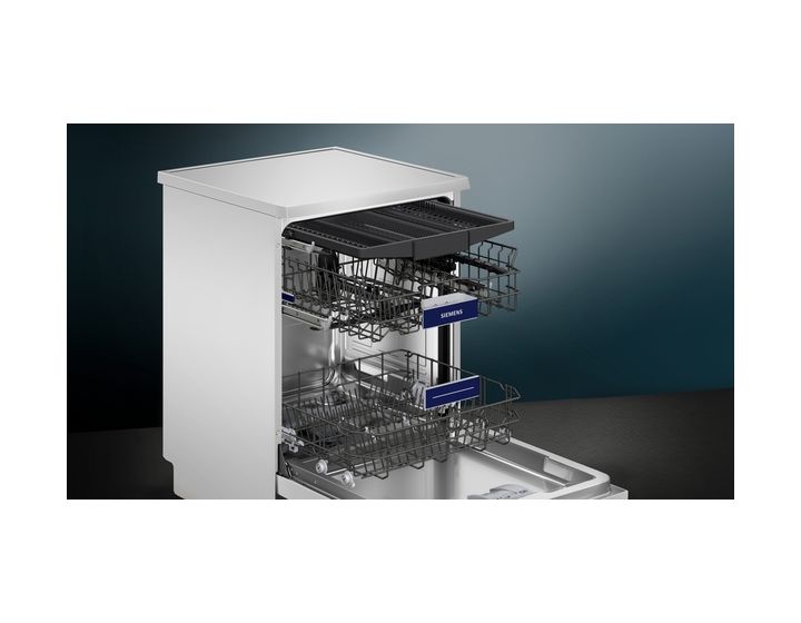 iQ300 SN23HW05ME 60 cm Geschirrspüler freistehend Leise 14 Maßgedecke aquaStop Funktion Wärmetauscher 