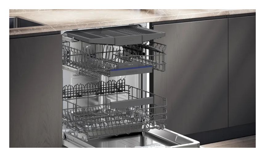 iQ300 SX53ES22CE 60 cm Geschirrspüler teilintegriert (ohne Front) Sehr leise 14 Maßgedecke aquaStop Funktion Wärmetauscher 