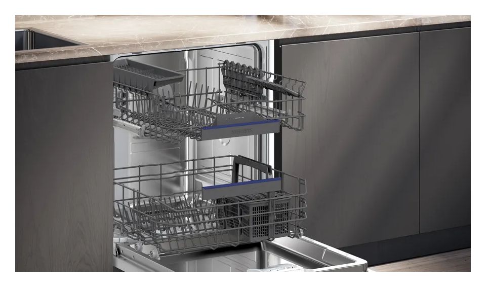 iQ300 SX63HX16BE 60 cm Geschirrspüler vollintegriert (ohne Front) sehr leise 13 Maßgedecke aquaStop Funktion 