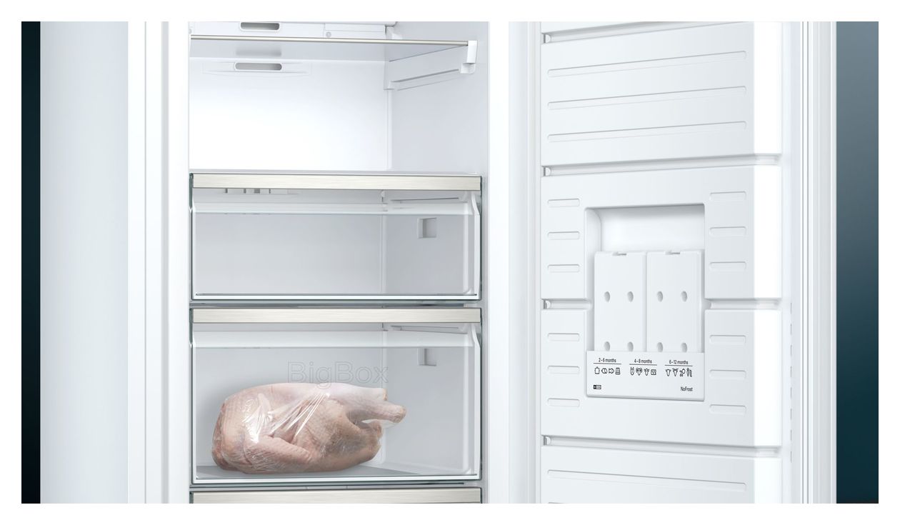 iQ500 GS51NUWDP 290 l Gefrierschrank 201 kWh Jahr NoFrost  (Weiß) 