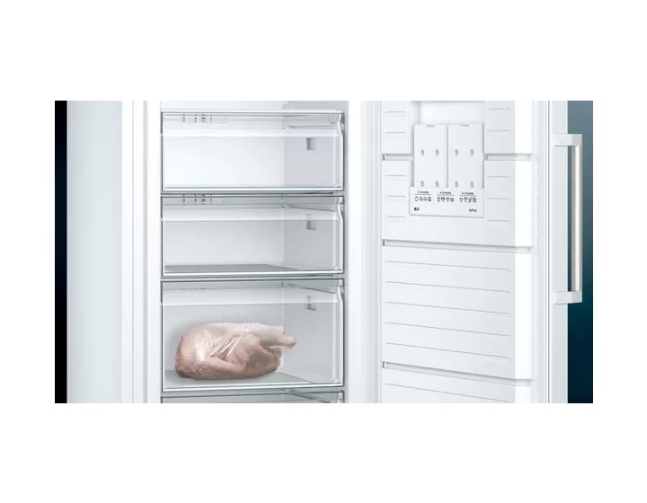 iQ500 GS58NDWDP 366 l Gefrierschrank 222 kWh Jahr NoFrost  (Weiß) 
