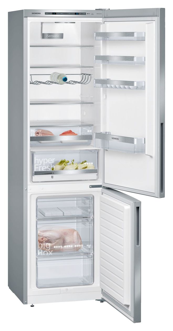 iQ500 KG39EAICA 249 l / 94 l Kühl-Gefrierkombi freistehend 149 kWh Jahr  (Silber) 