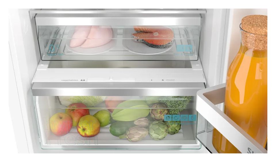 iQ500 KI86NEDD0 184 l / 76 l 177,5 cm Einbau Kühl-/Gefrierkombination 186 kWh NoFrost 