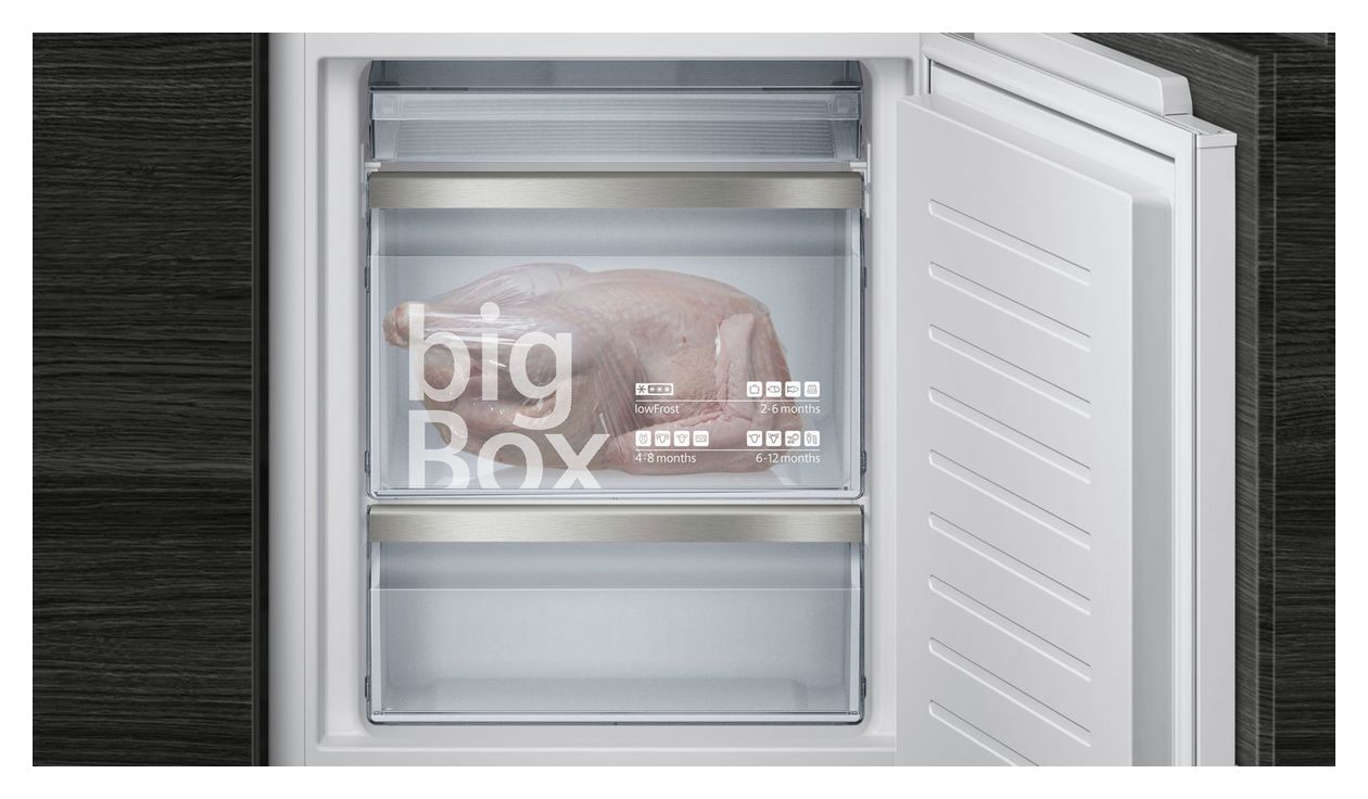 iQ500 KI86SADE0 192 l / 74 l 177,5 cm Einbau Kühl-/Gefrierkombination 219 kWh 