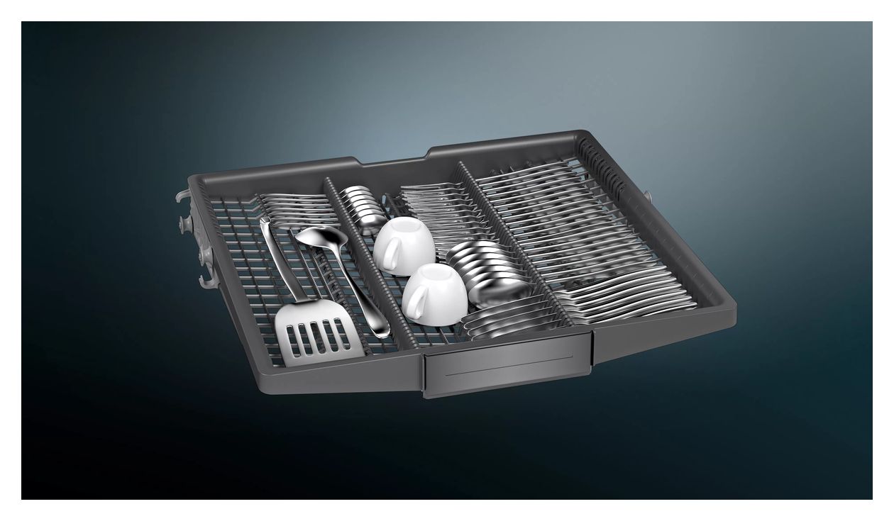 iQ500 SN55ZS07CE 60 cm Geschirrspüler teilintegriert (ohne Front) Sehr leise 14 Maßgedecke aquaStop Funktion 