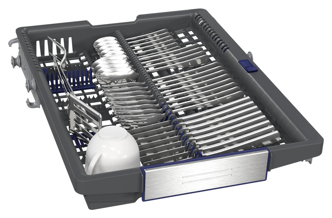 iQ500 SR55ZS10ME 45 cm Geschirrspüler teilintegriert (ohne Front) Sehr leise 10 Maßgedecke aquaStop Funktion Wärmetauscher 