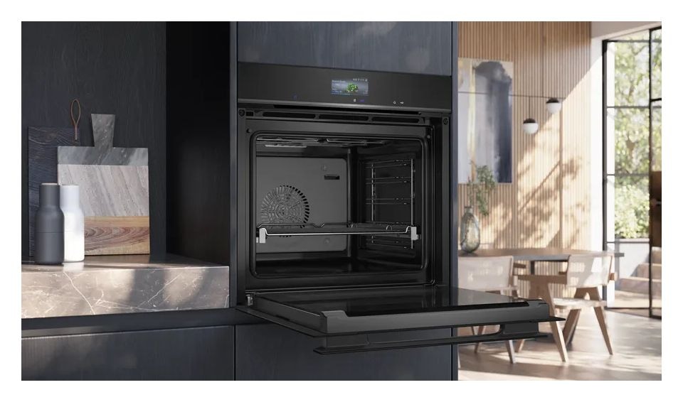 iQ700 HB936GCB1 Einbaubackofen groß AutoClean (Schwarz/Edelstahl) 