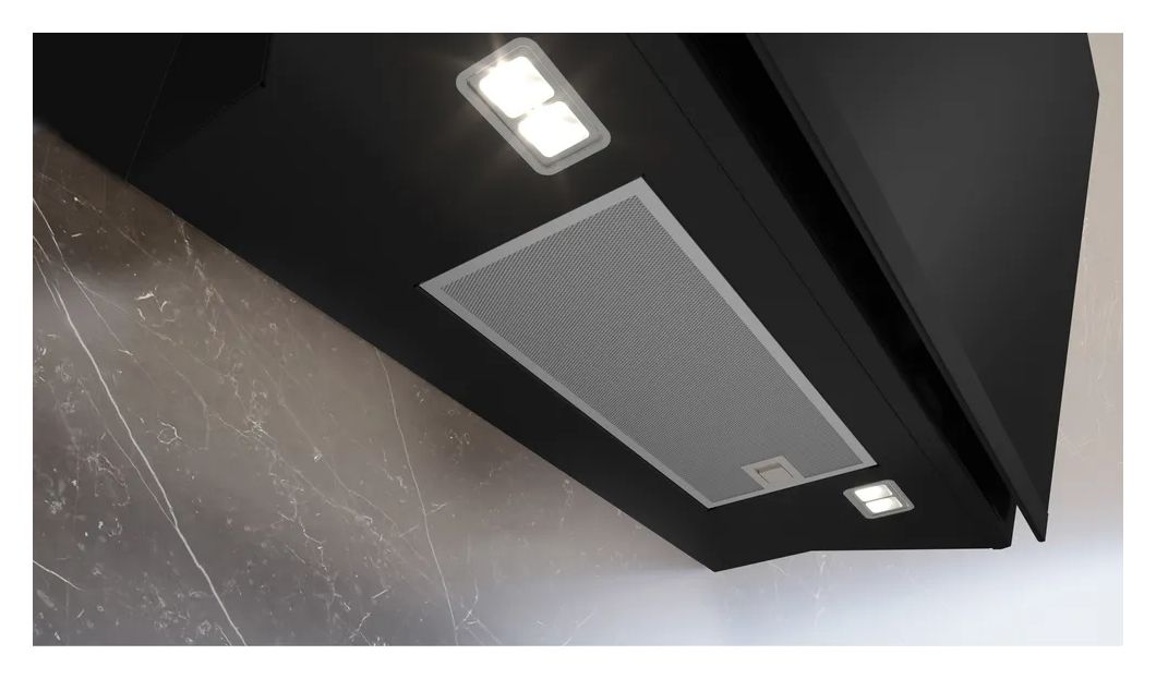 iQ700 LC81KAN65 Dunstabzugshaube Wand 80 cm Abluft/Umluft (Schwarz/Edelstahl) 
